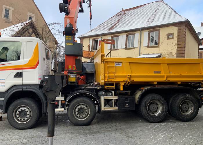 Le début des travaux en janvier 2021