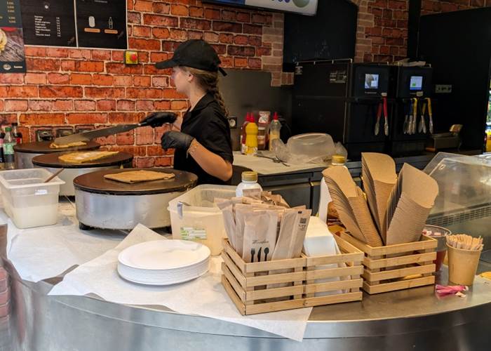 Creperie au MT ST Michel