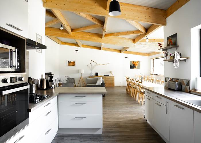 Le Répit de l'Oust - Cuisine ouverte