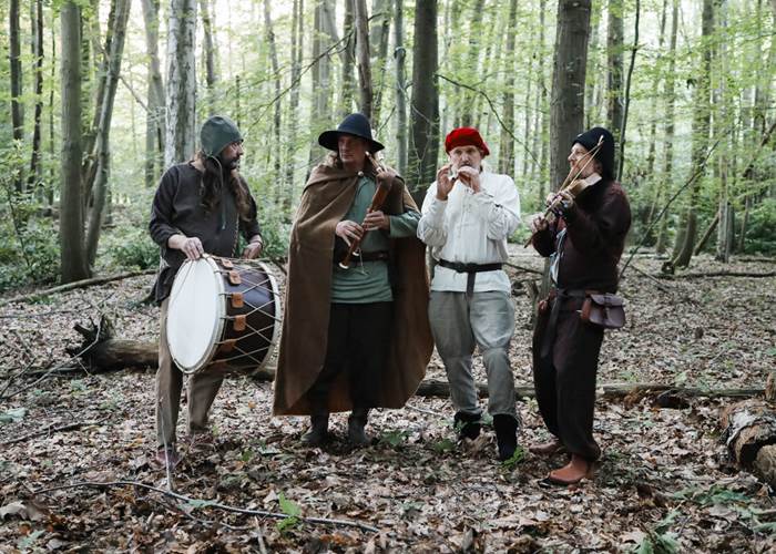 Groupe de musique médiévale Bordoen