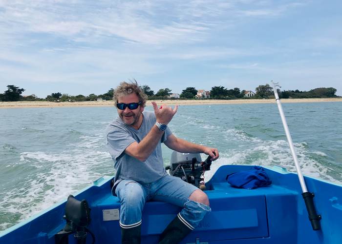 Départ pour la pêche en mer