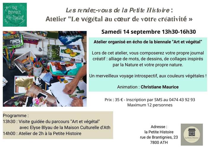 Atelier Art et végétal