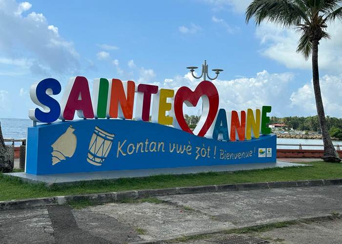Bienvenue à Sainte en Guadeloupe