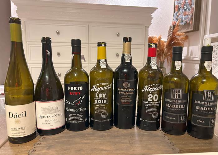 Dégustation : Les vins du Portugais