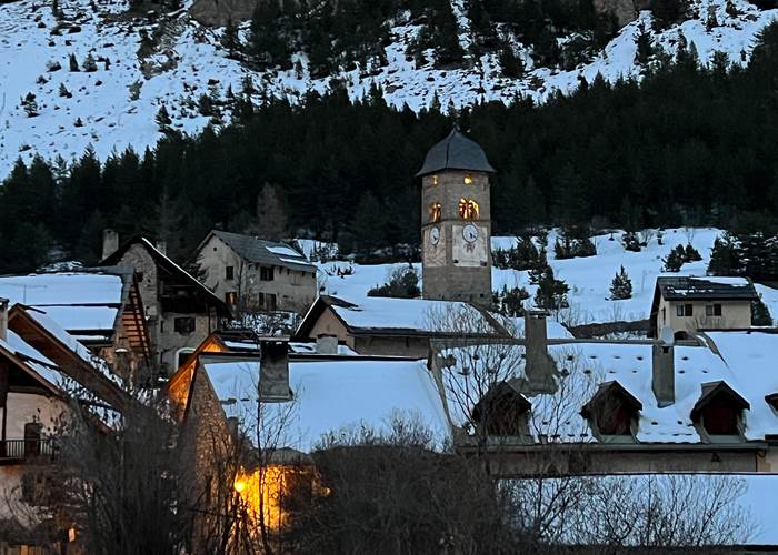 Plampinet et son clocher