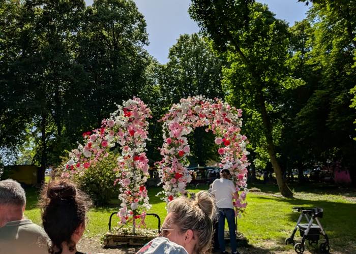 Oeuvre d'art  Floral  Chateau de Combourg