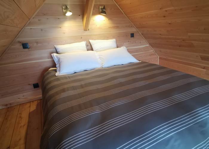 Domaine de l Esperluette - Cabane Les terres blanches intérieur 1