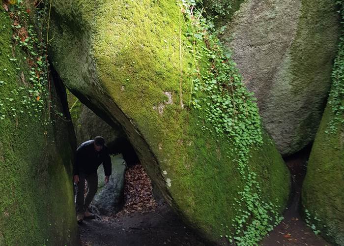 La forêt de Huelgoat par Le Colombier Bretagne
