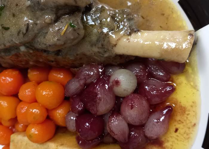 Kergroaz Maner Souris d'agneau confite