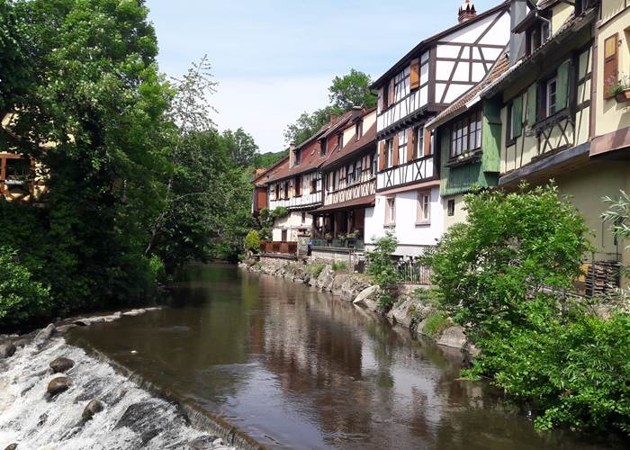 La Weiss (rivière qui traverse Kaysersberg)