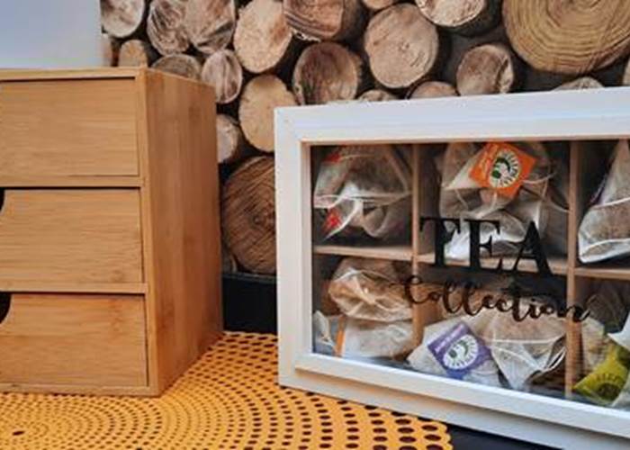 Le plateau de courtoisie avec thé et café à volonté-page