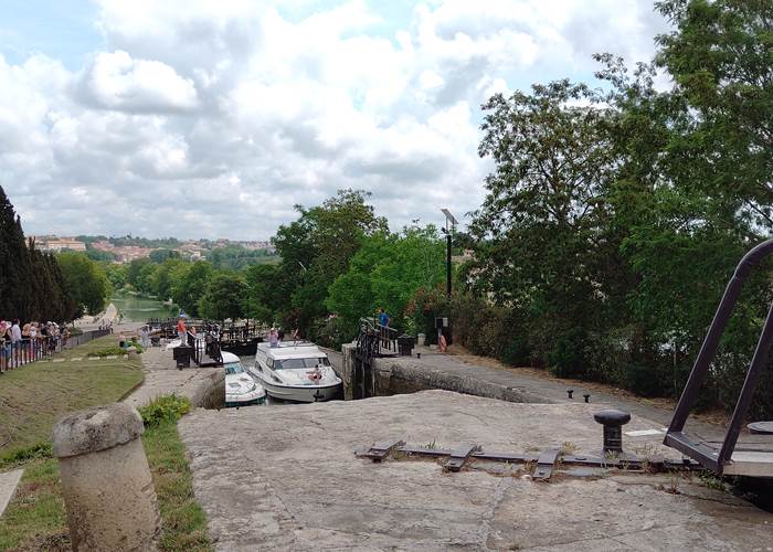 Les 9 écluses de Fonseranes à Béziers