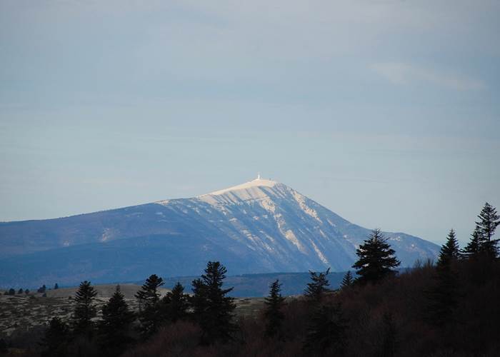 Vue sur le Mont Ventoux
