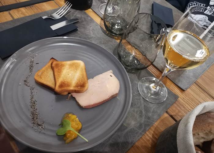 Foie gras du Puits Fleuri.