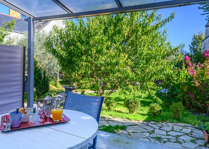 Terrasse sur jardin
