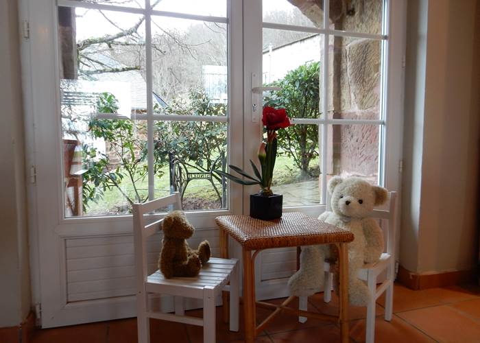 Les mascottes du gîte