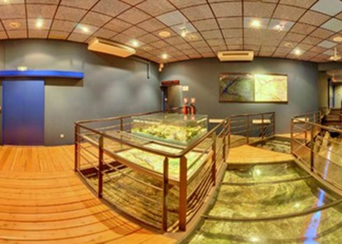 La salle des maquettes - Muséoscope du Lac