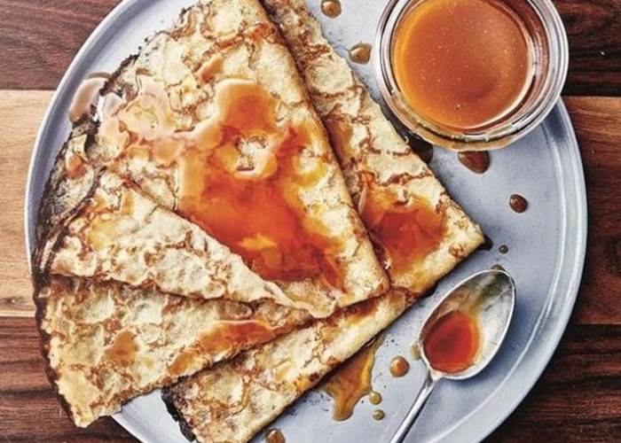 Crêpes au caramel beurre salé