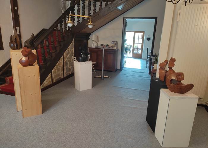 Maison d'hôtes L'Amphitryon - L'exposition de Jean Claude Udycz_1