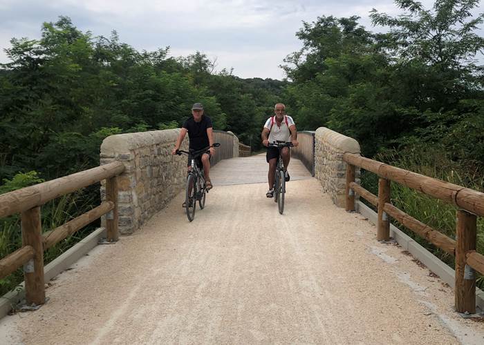 Les Mazets du Rouret - balade à vélo zone verte