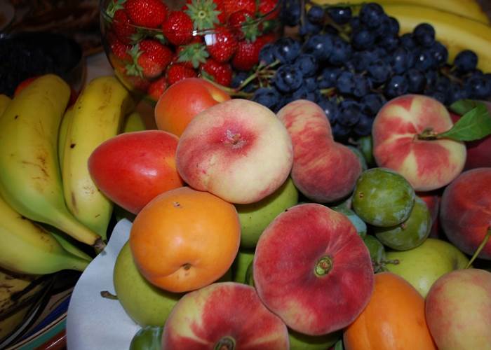 fruits de saison au petit déjeuner gourmand/brunch du Ranch des Lacs Hôtel 87120