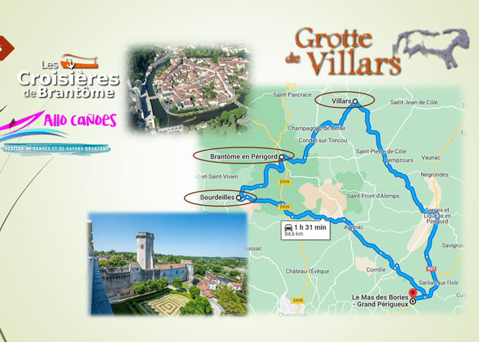 Villars Brantôme Bourdeilles