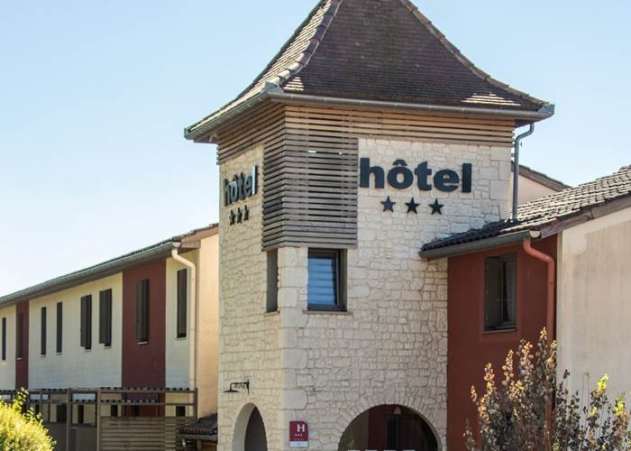 Entrée de l'hôtel