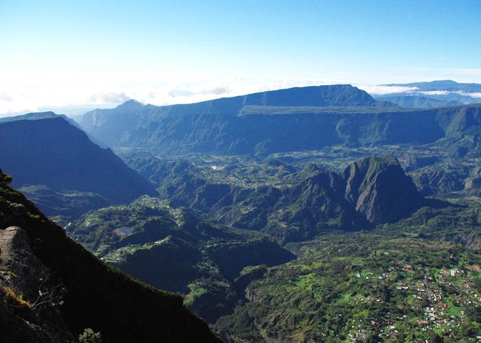 Salazie vue de la Roche Ecrite
