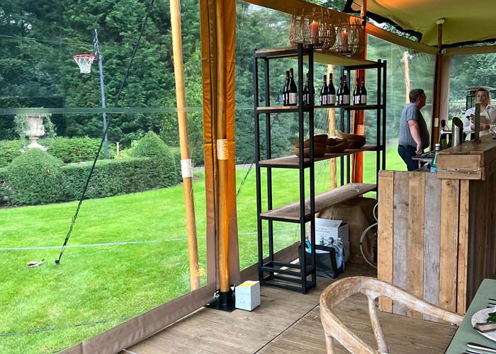 Tente stretch réception évenementiel Morbihan, Charles Ashton