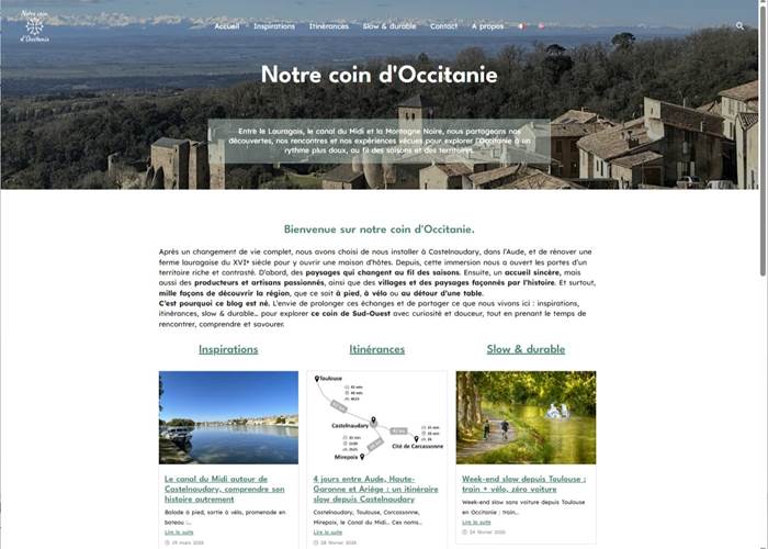 Blog - Notre coin d'Occitanie
