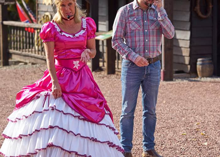 Jean-Claude Sferruggia et Nicole Taquet Western-city Chaudfontaine