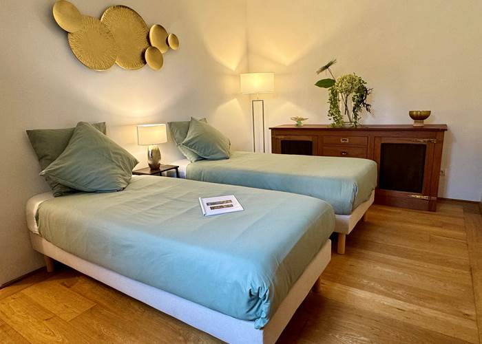 La chambre twin de la Serre des Mourgues
