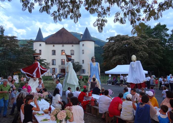 Visite_fete chateau Etxauz Baigorry