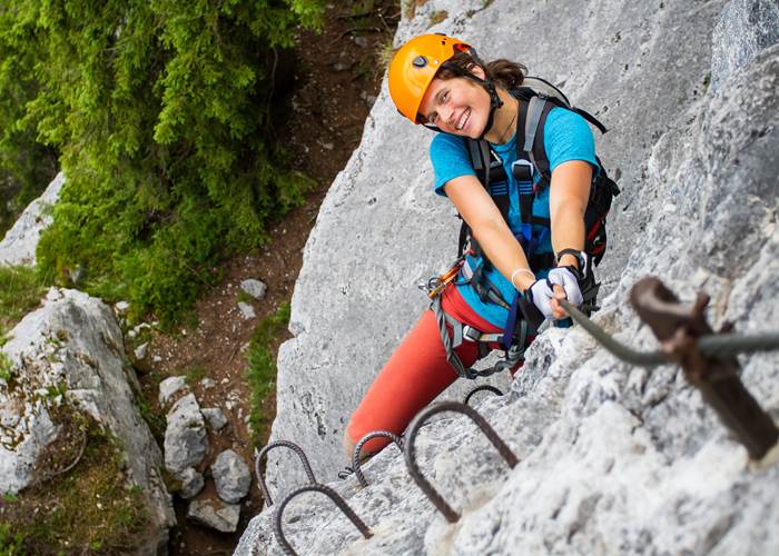 Via-ferrata à Gavarnie