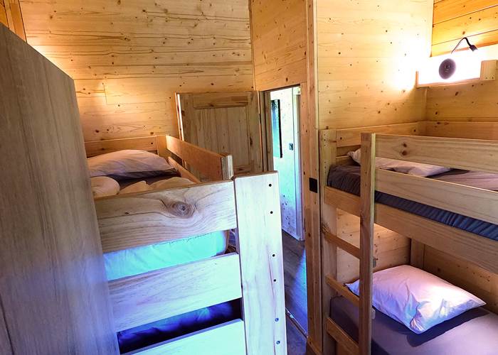 Chalet Komodo - Chambre enfants quadruple vue 2-news