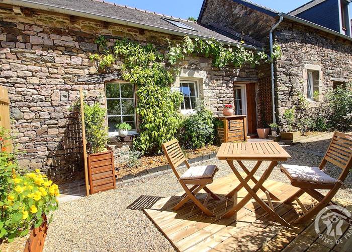 Kergroaz Maner Paimpol Bréhat Nature Terrasse fleurie