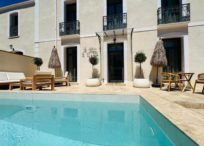 Suite Castell Maison Balas à Canet-en-Roussillon avec piscine privée, jardin et confort de luxe