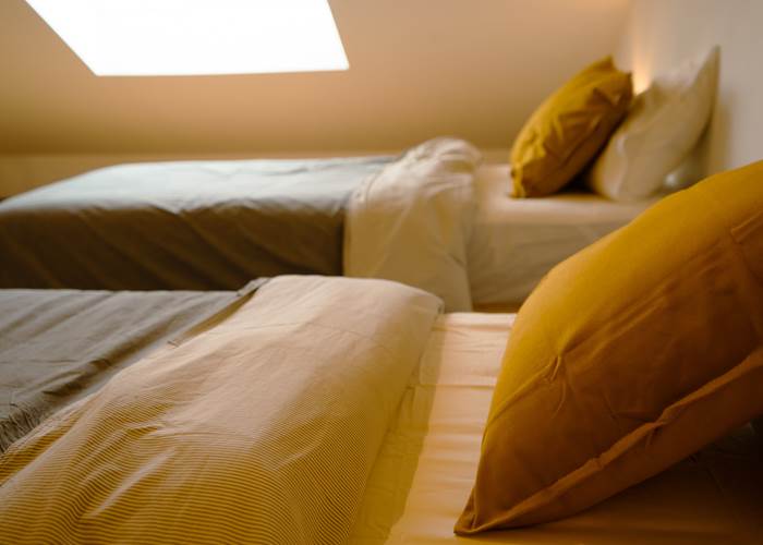 chambre 2 lits simple modulable en lits double