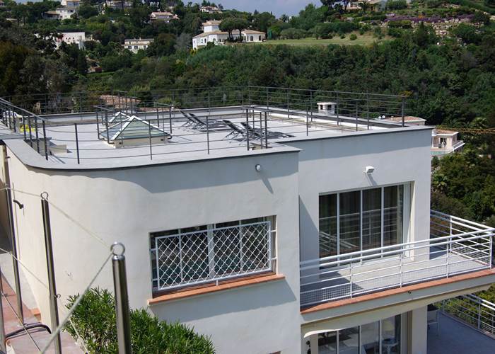 amazing sea vue modern  villa with roof top south france riviera