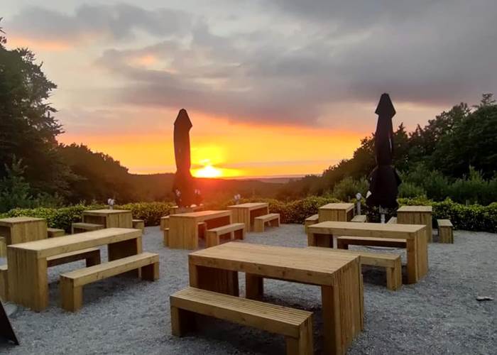 terrasse de la brasserie