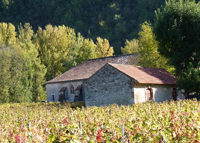 Luzech dans une boucle du Lot