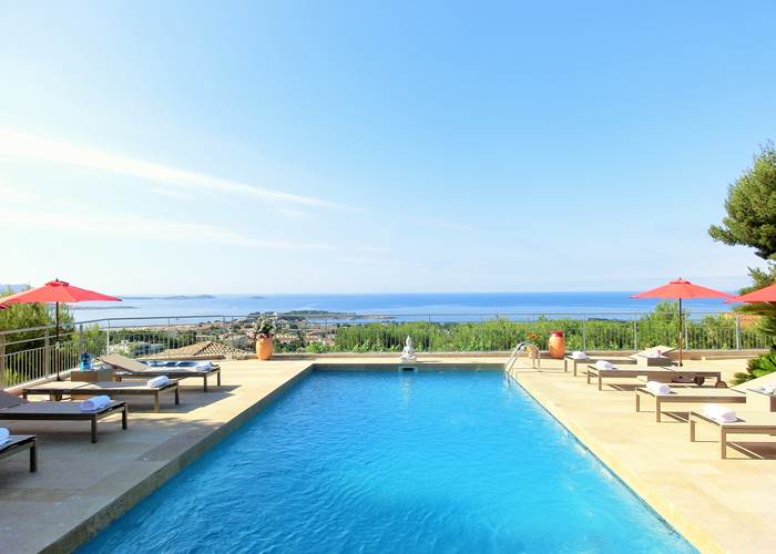 Piscine Villa Azur Golf