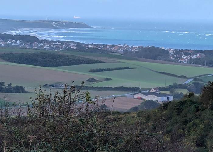 Vue sur le Cap Gris Nez