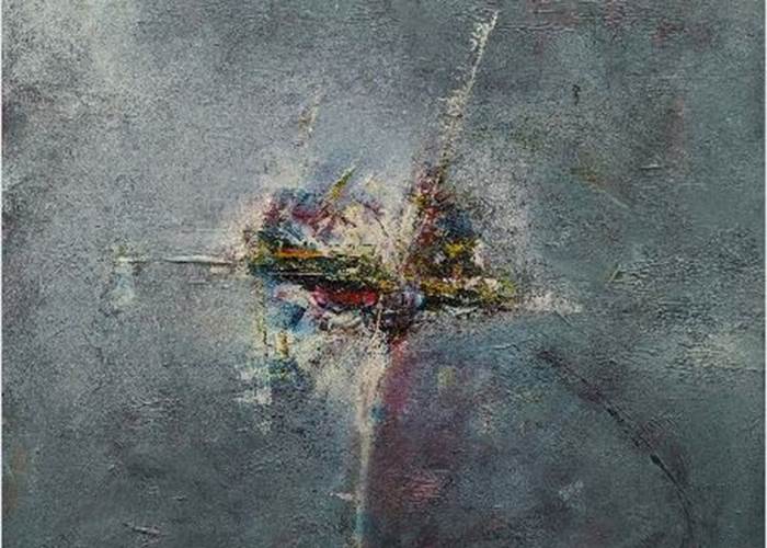 Terra Incognita  - Huile sur toile, 50x50cm