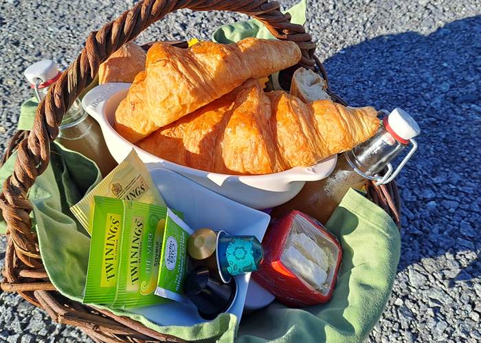 Panier petit déjeuner