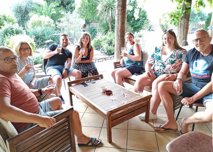 Les apéros des tables d'hôtes à Le Coq du Nord Mailhac