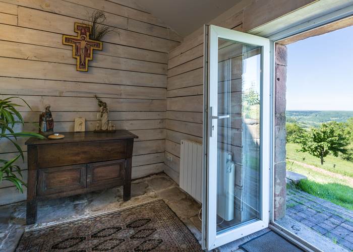 Vue sur Turenne depuis l'oratoire