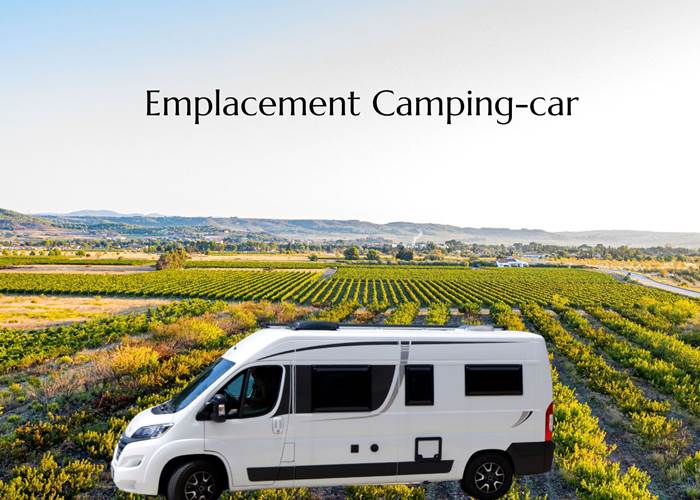 Accueil camping car à la Propriété