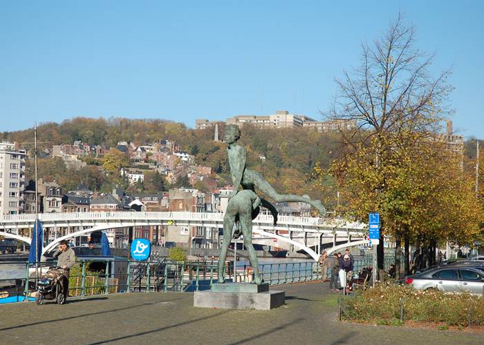 "L'Envol de la  Wallonie" de René Julien, Liège