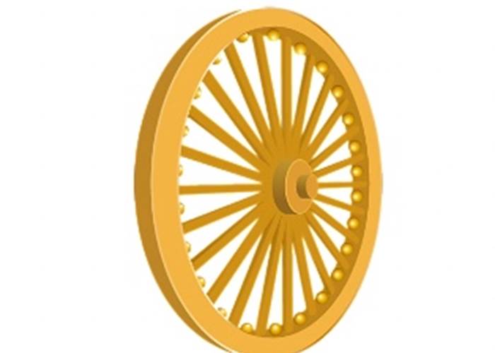 la roue du Dharma